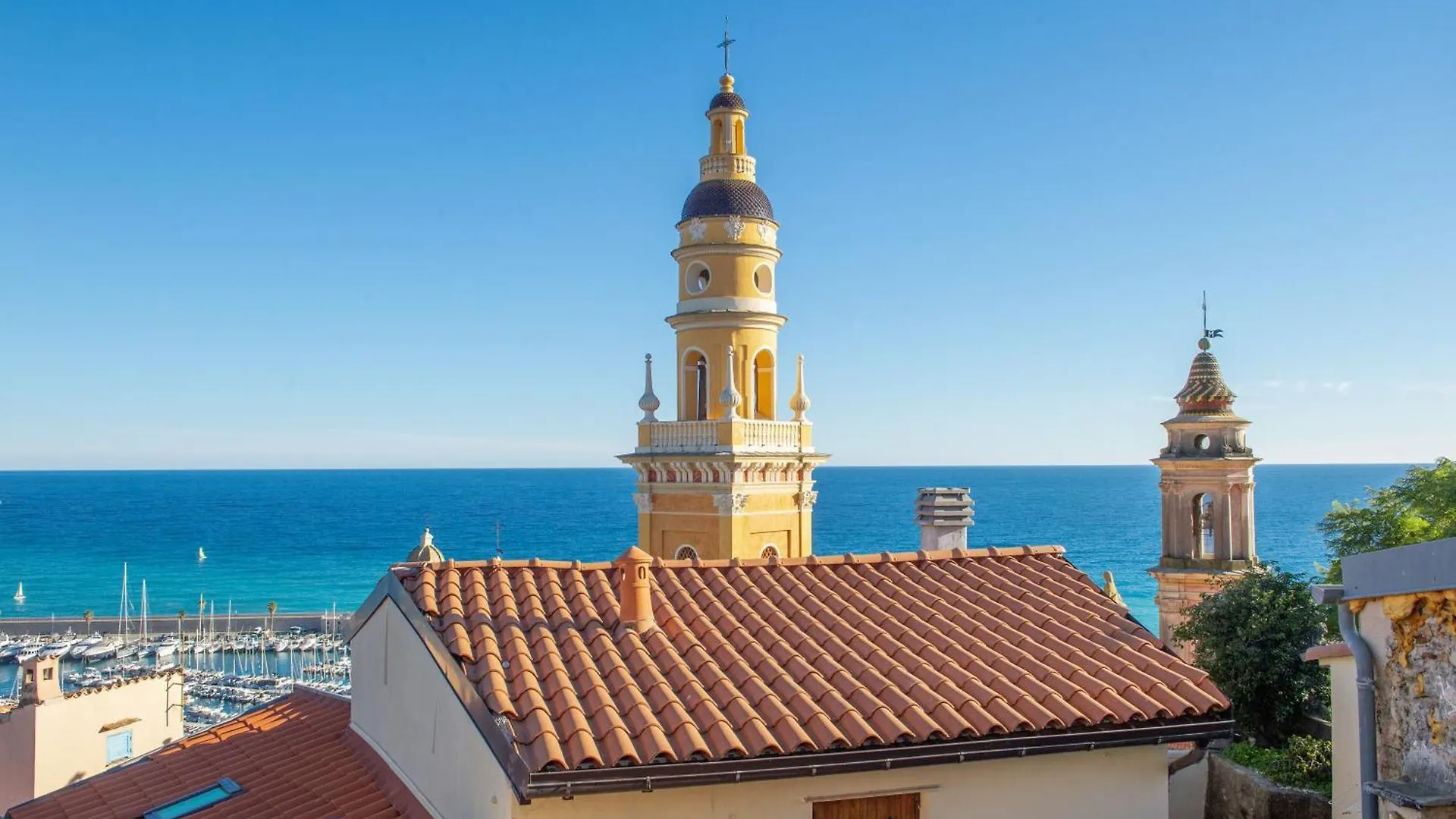 Maison Vieux Chateau - Vue Mer Imprenable - Menton Vieille Ville