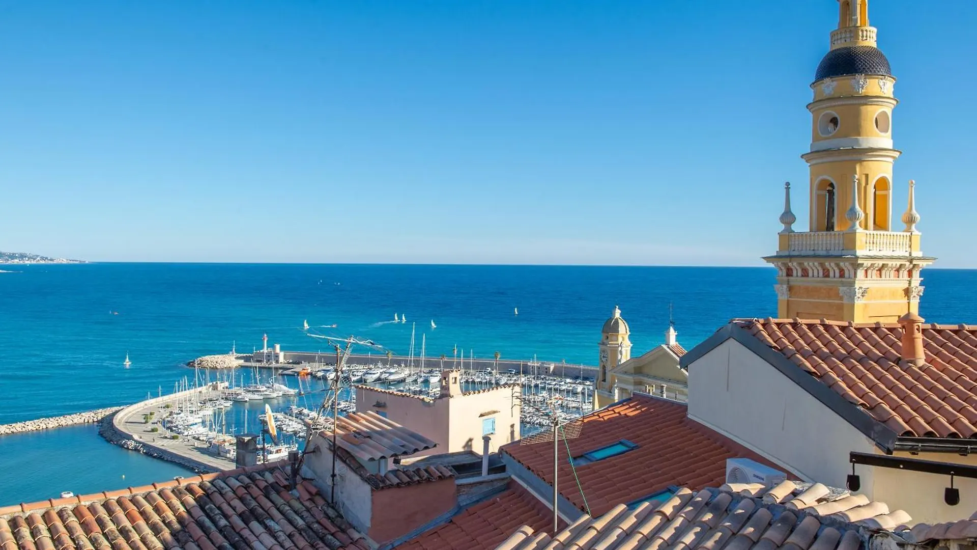 Maison Vieux Chateau - Vue Mer Imprenable - Menton Vieille Ville